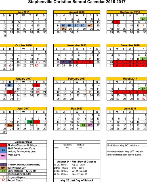 Stephenville Isd Calendar - Customize and Print